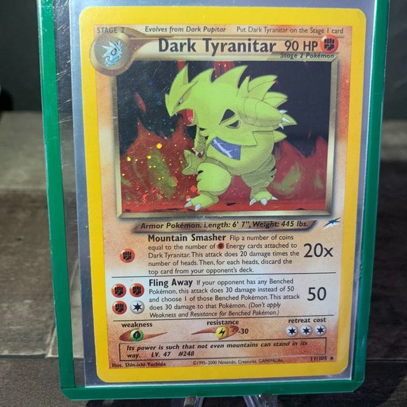 DARK TYRANITAR 11/105 NEO DESTINY 20 CARD REPACK - Picture 1 of 1